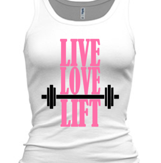 Tank Top - Live, Love, Lift